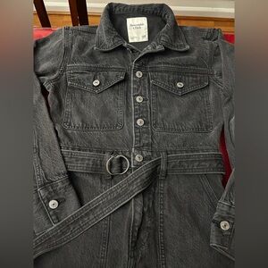 Abercrombie and Fitch Denim Jumpsuit